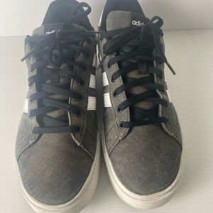 Adidas Daily 4.0 Black/White/Black Skateboarding Sneakers Unisex M 11.5